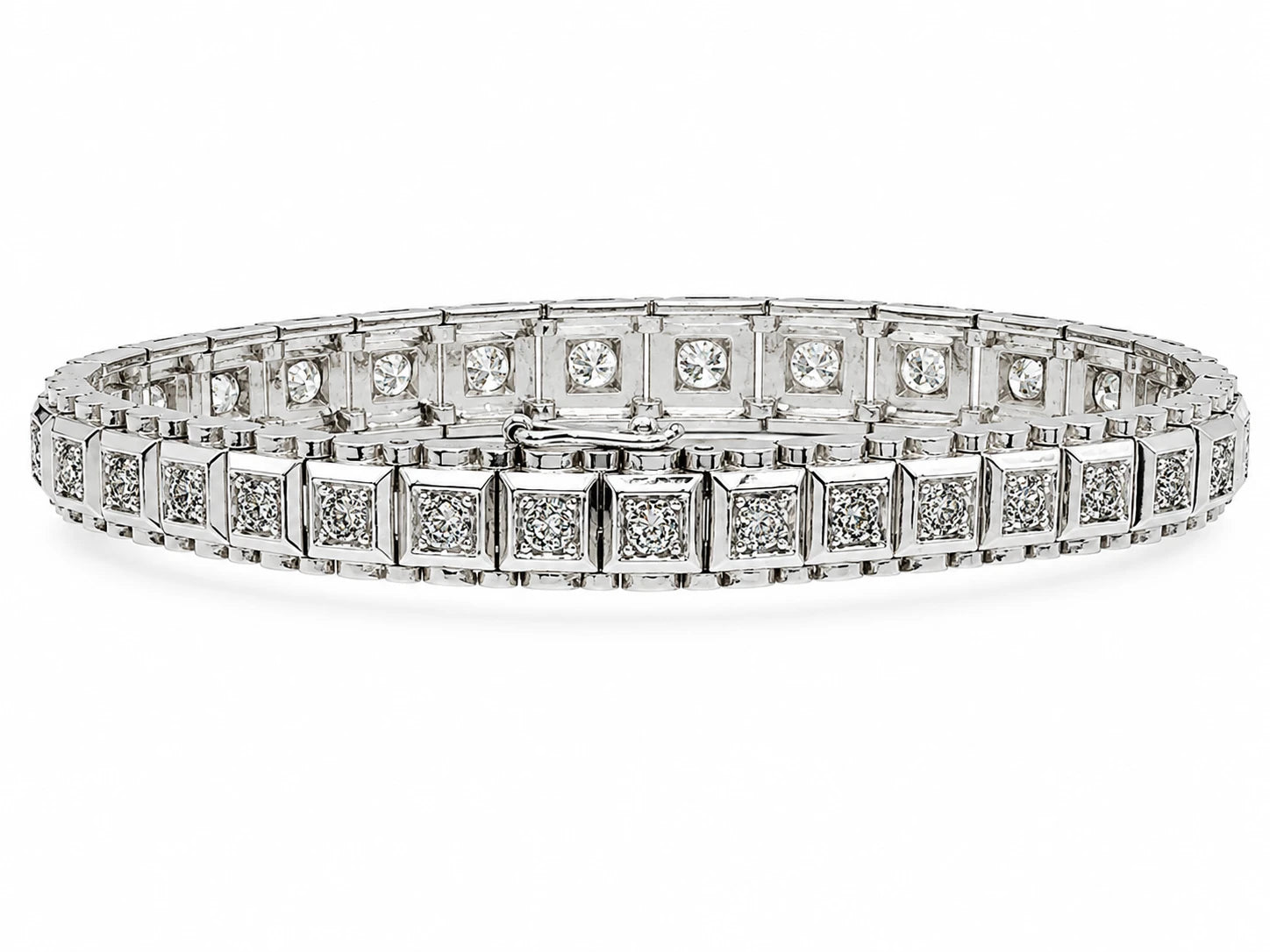 Bracelet or et Diamant