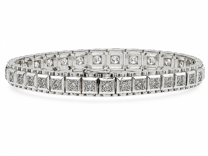 Bracelet or et Diamant
