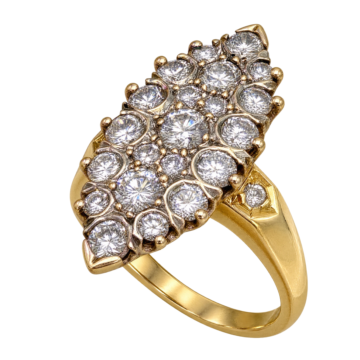 Bague or et Diamants