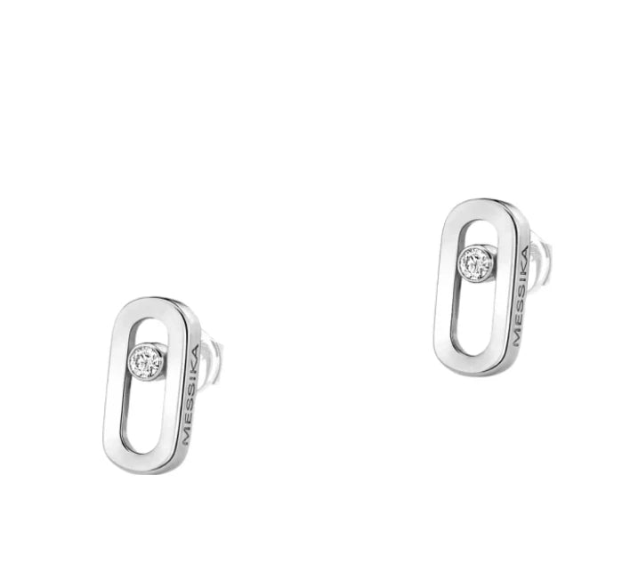Messika Boucles d'oreilles Move uno or et Diamant