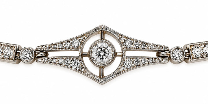 Bracelet or et Diamants