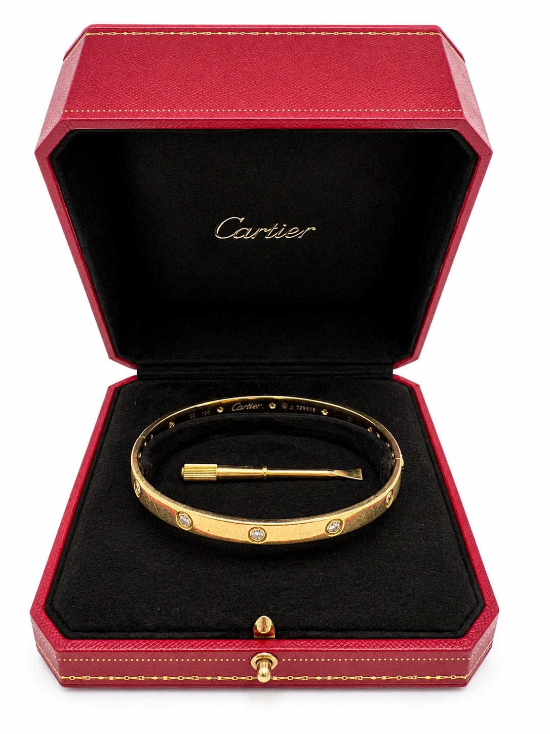 Cartier Bracelet Love or et Diamants