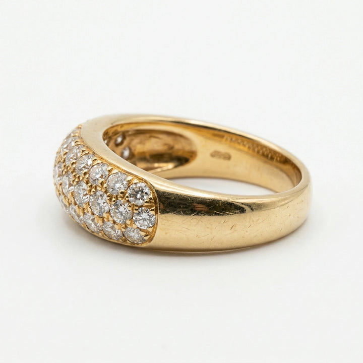 Cartier Bague Etincelle or et Diamant pavage