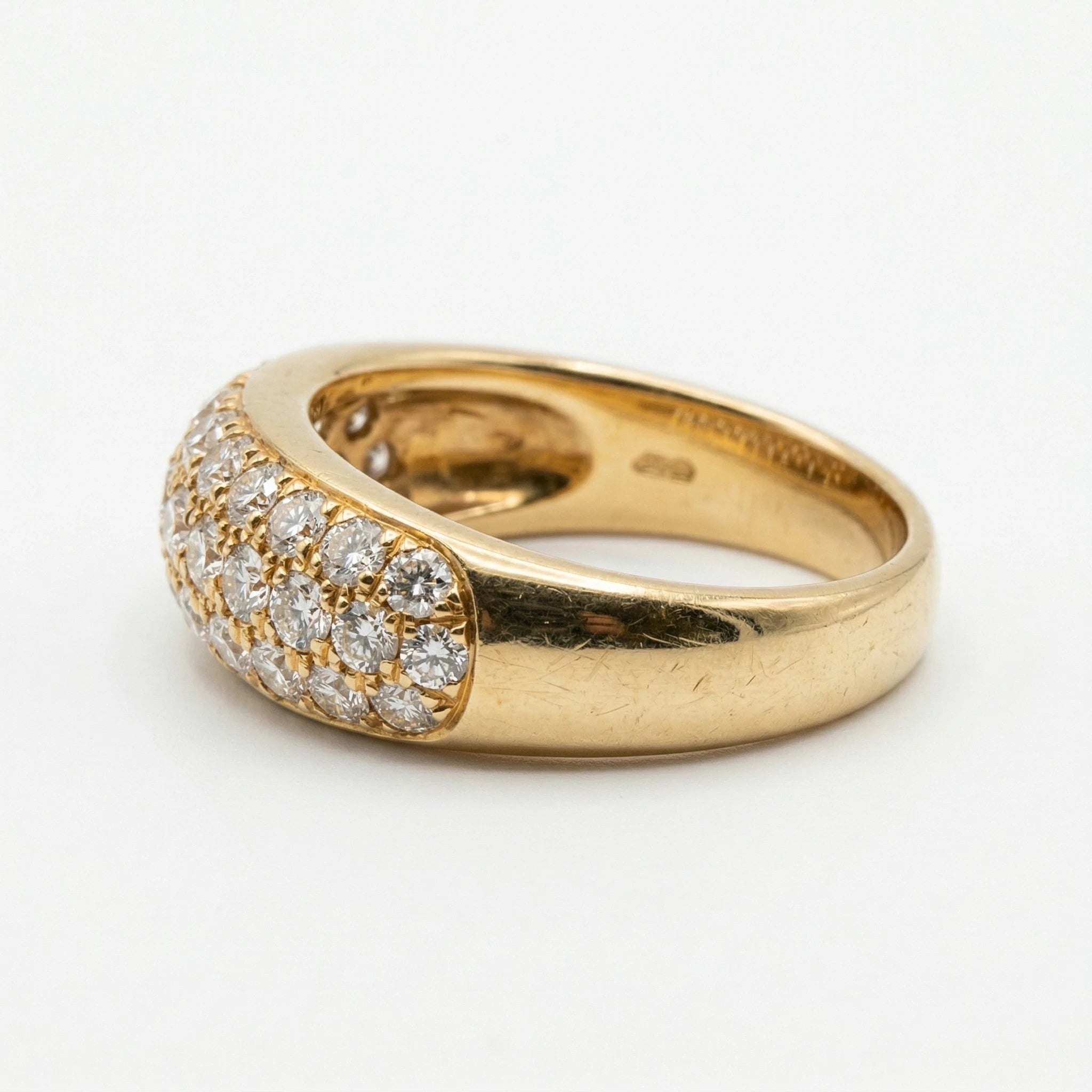 Cartier Bague Etincelle Or jaune et Diamant pavage