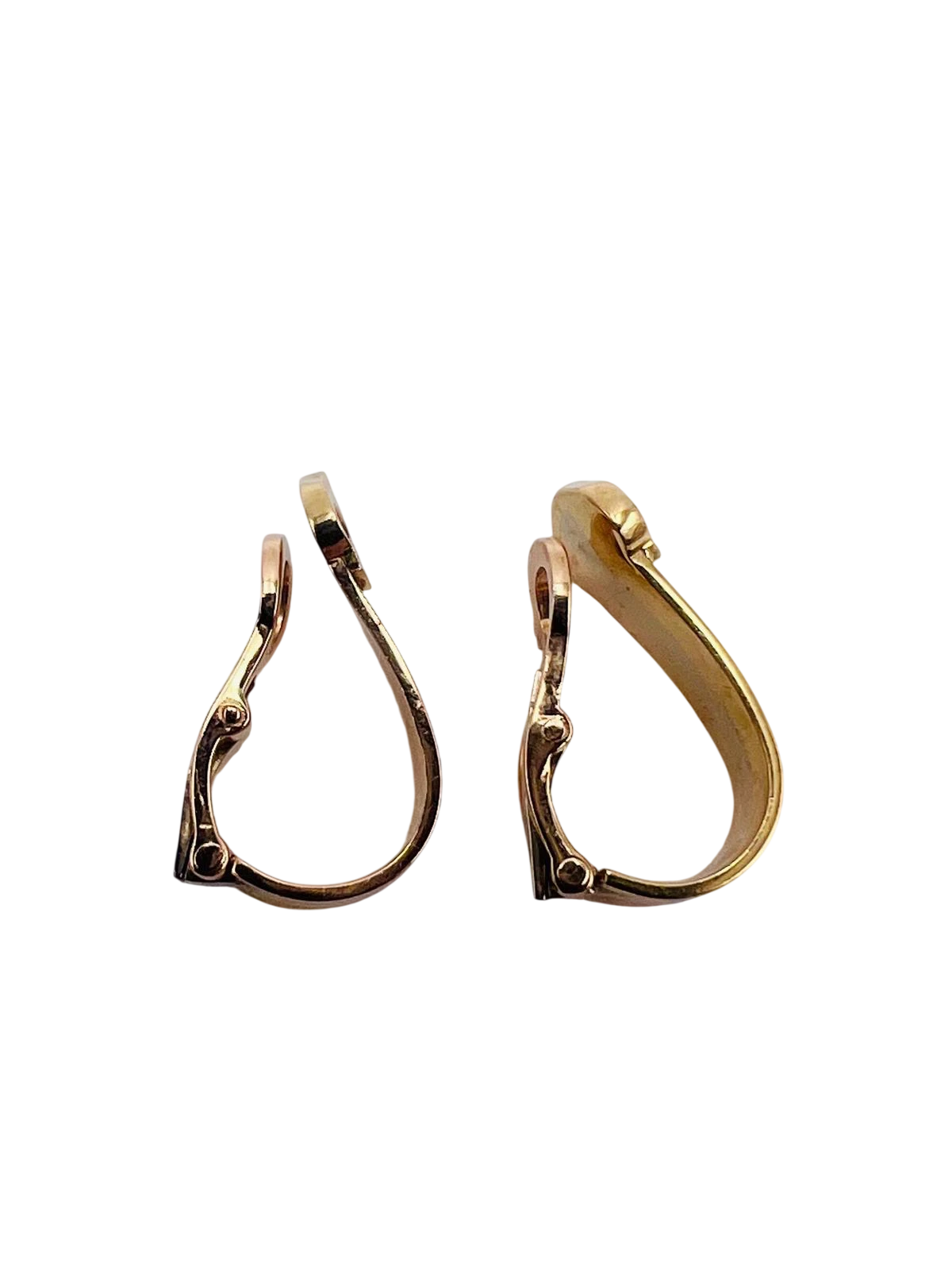 Cartier Boucles d'oreilles Double C Or