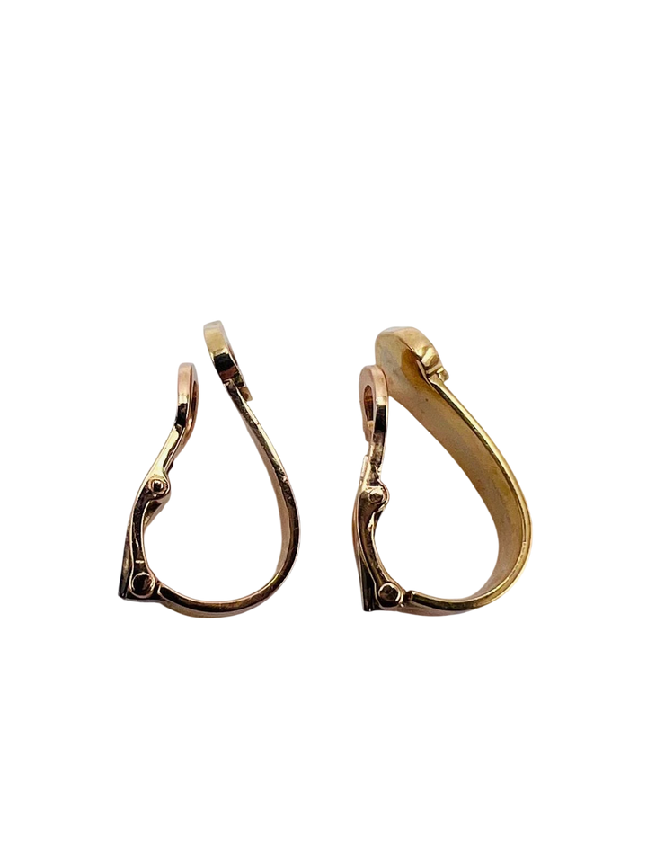 Cartier Boucles d'oreilles Double C Or