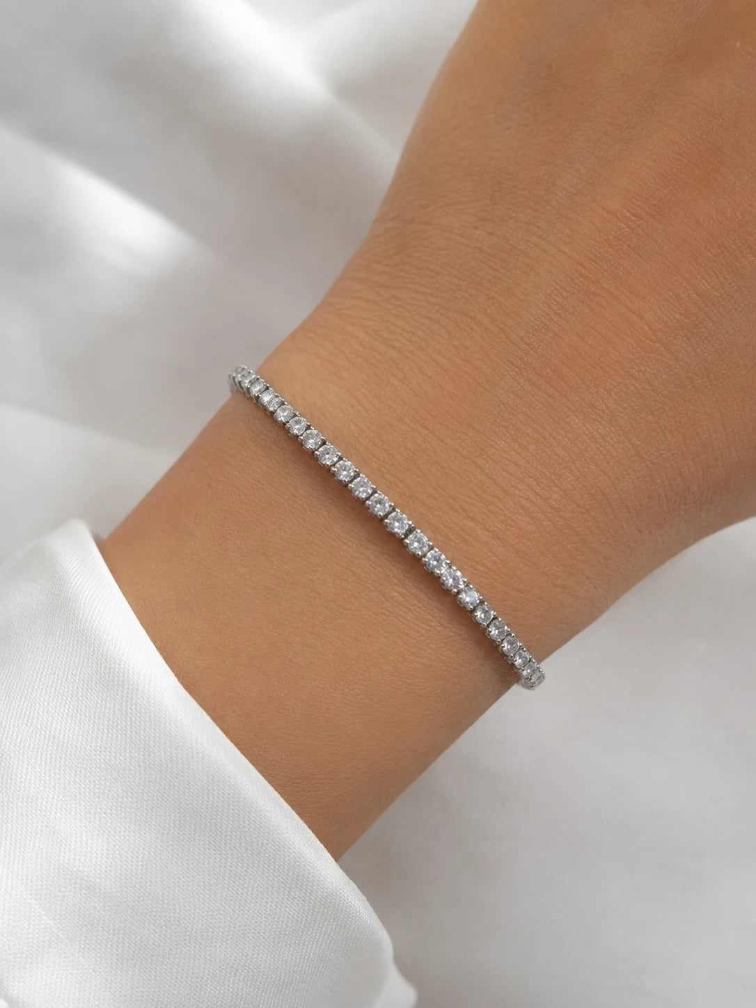 Bracelet or et Diamant