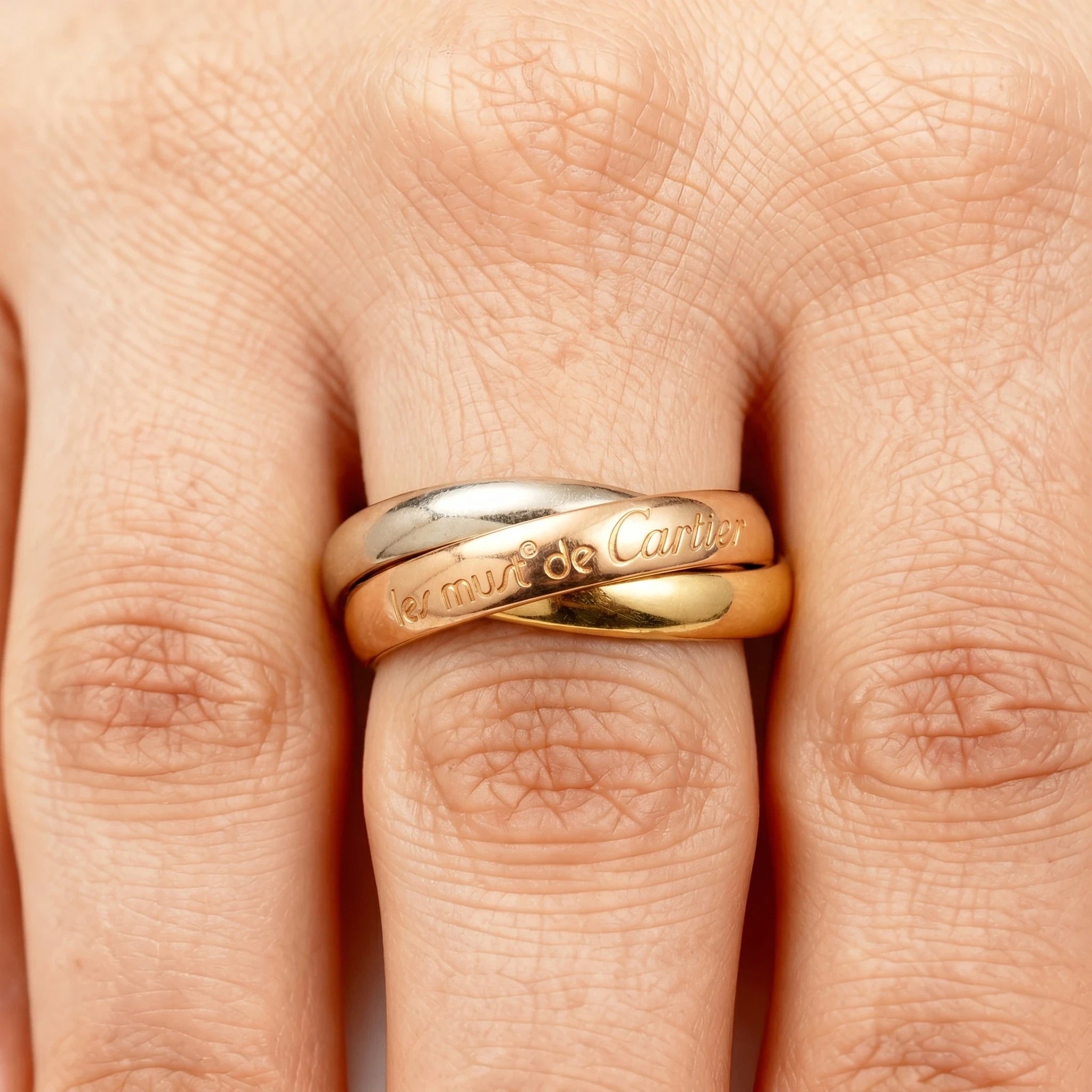 Cartier Bague Trinity Or jaune