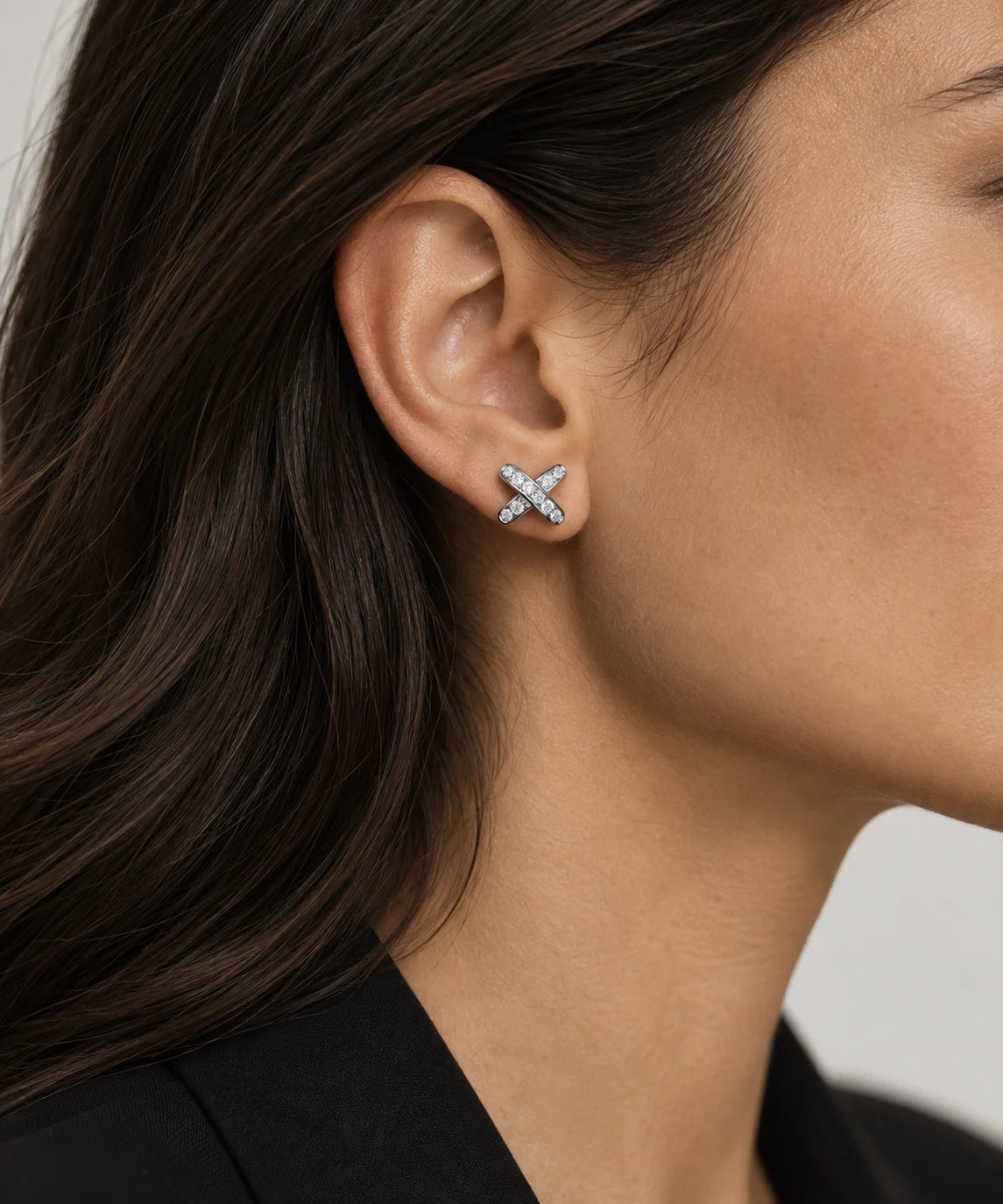 Chaumet Boucles d'oreilles Liens or et Diamants