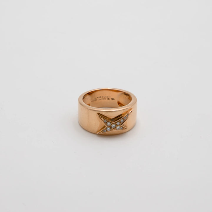 Mauboussin Bague Etoile Divine Or jaune et Diamant