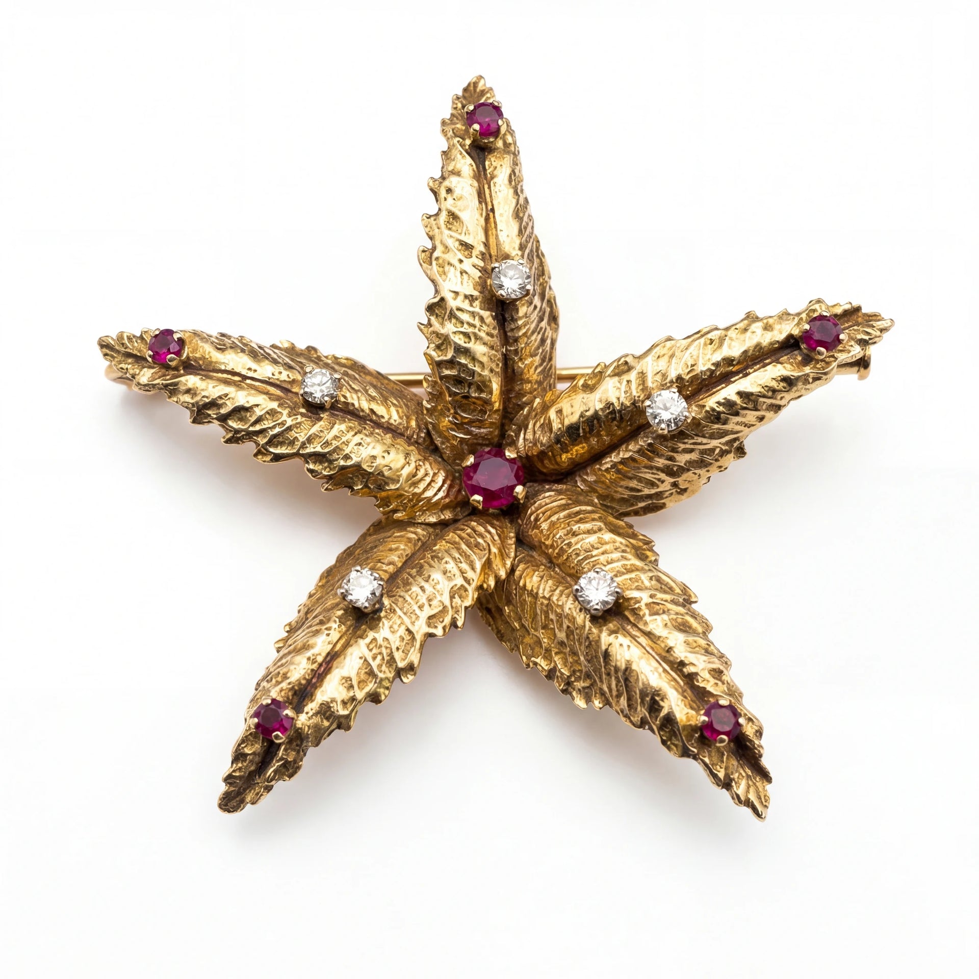 Boucheron Broche Or jaune et Diamant