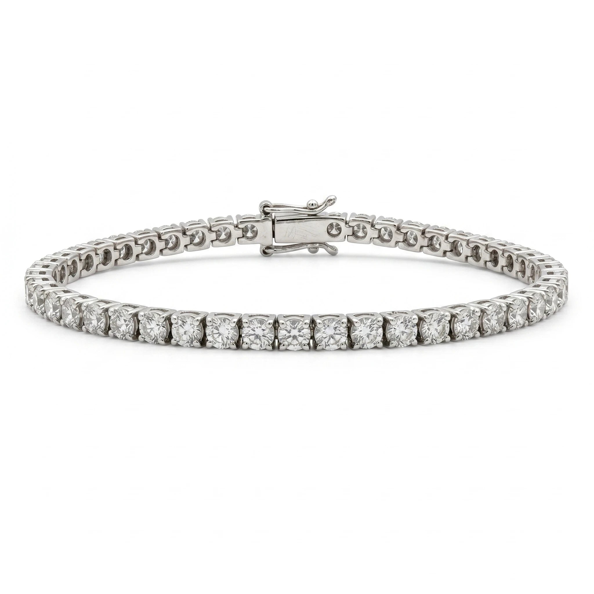 Bracelet Or blanc et Diamant