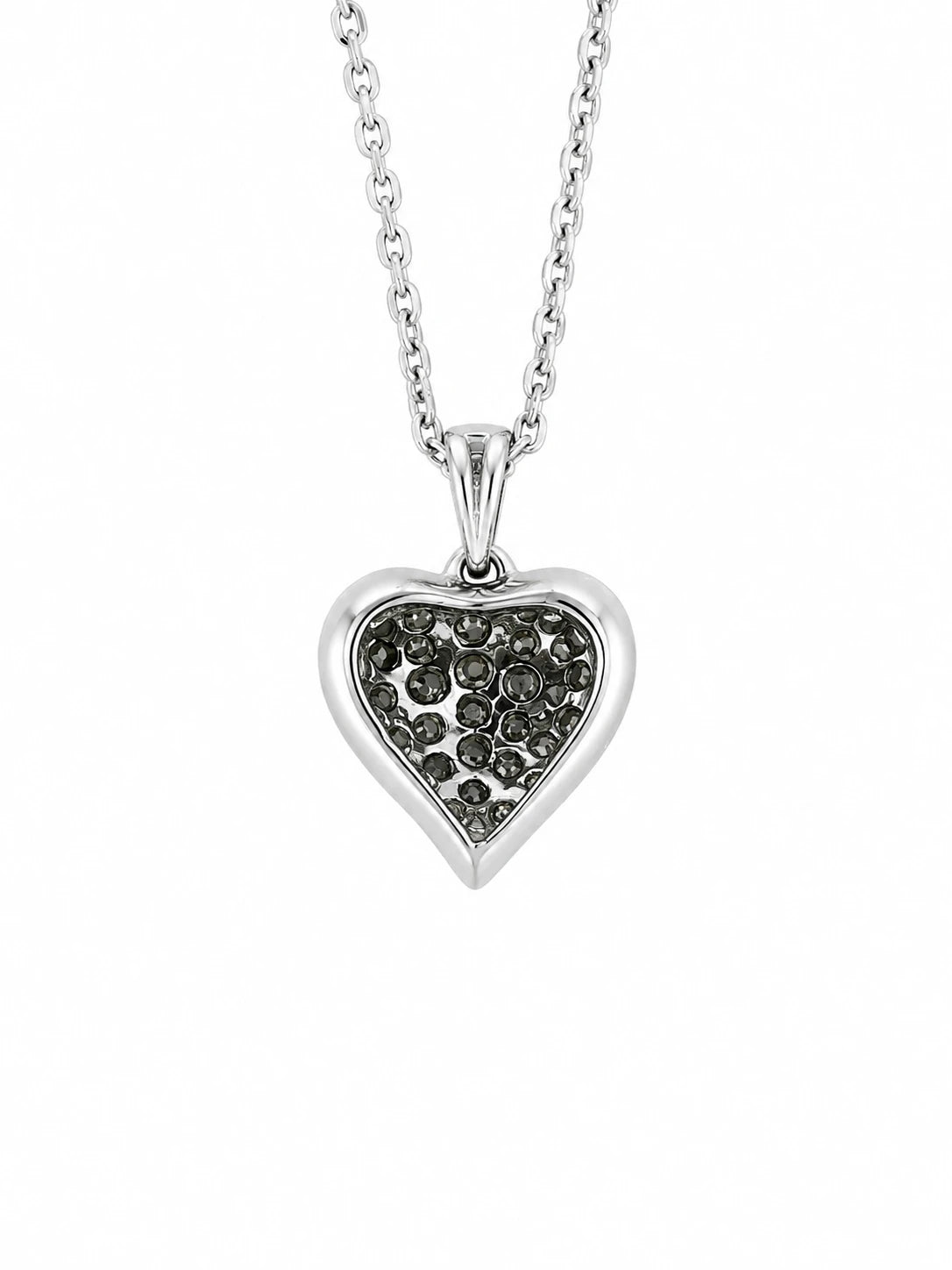 Collier Or blanc et Diamant pavage