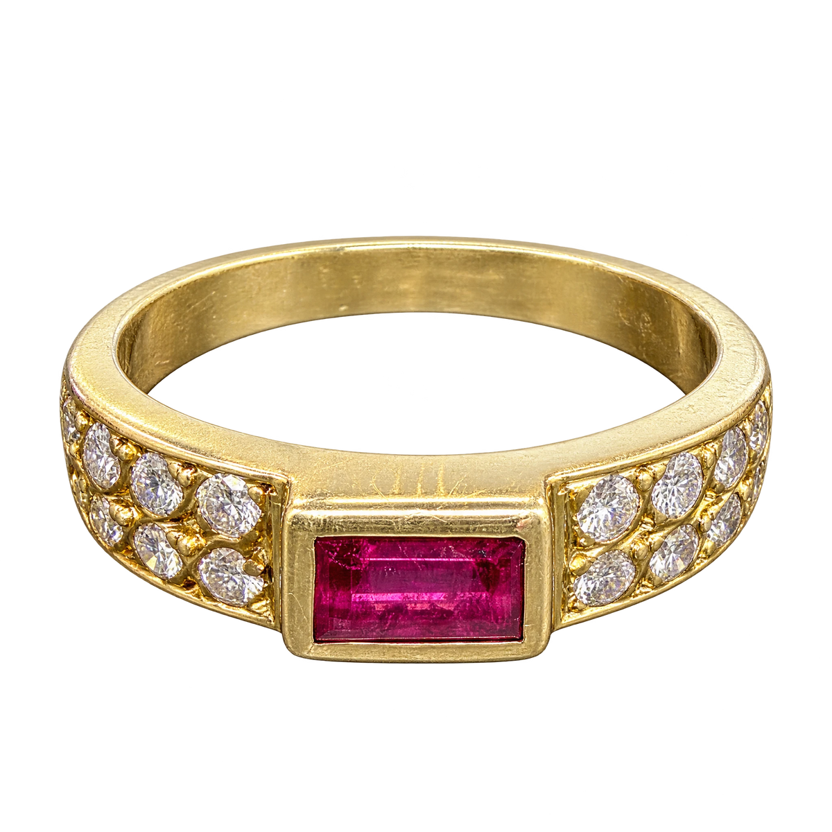 Bague Van Cleef & Arpels Rubis & Diamants