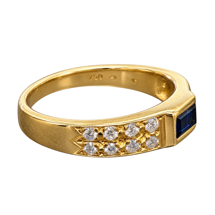 Bague Van Cleef & Arpels Saphir et diamants