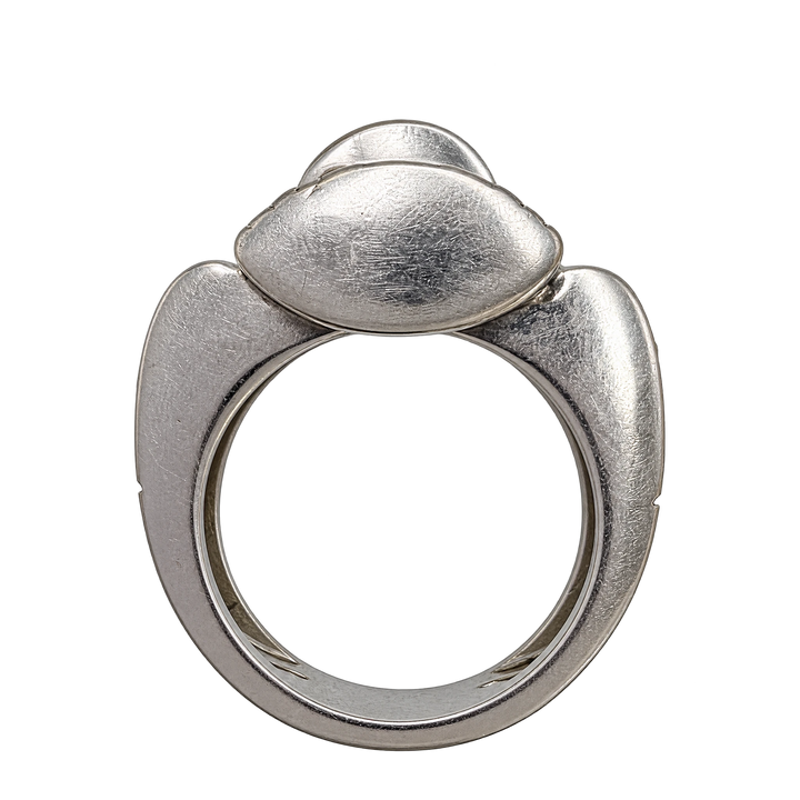 Bague or et Diamant pavage
