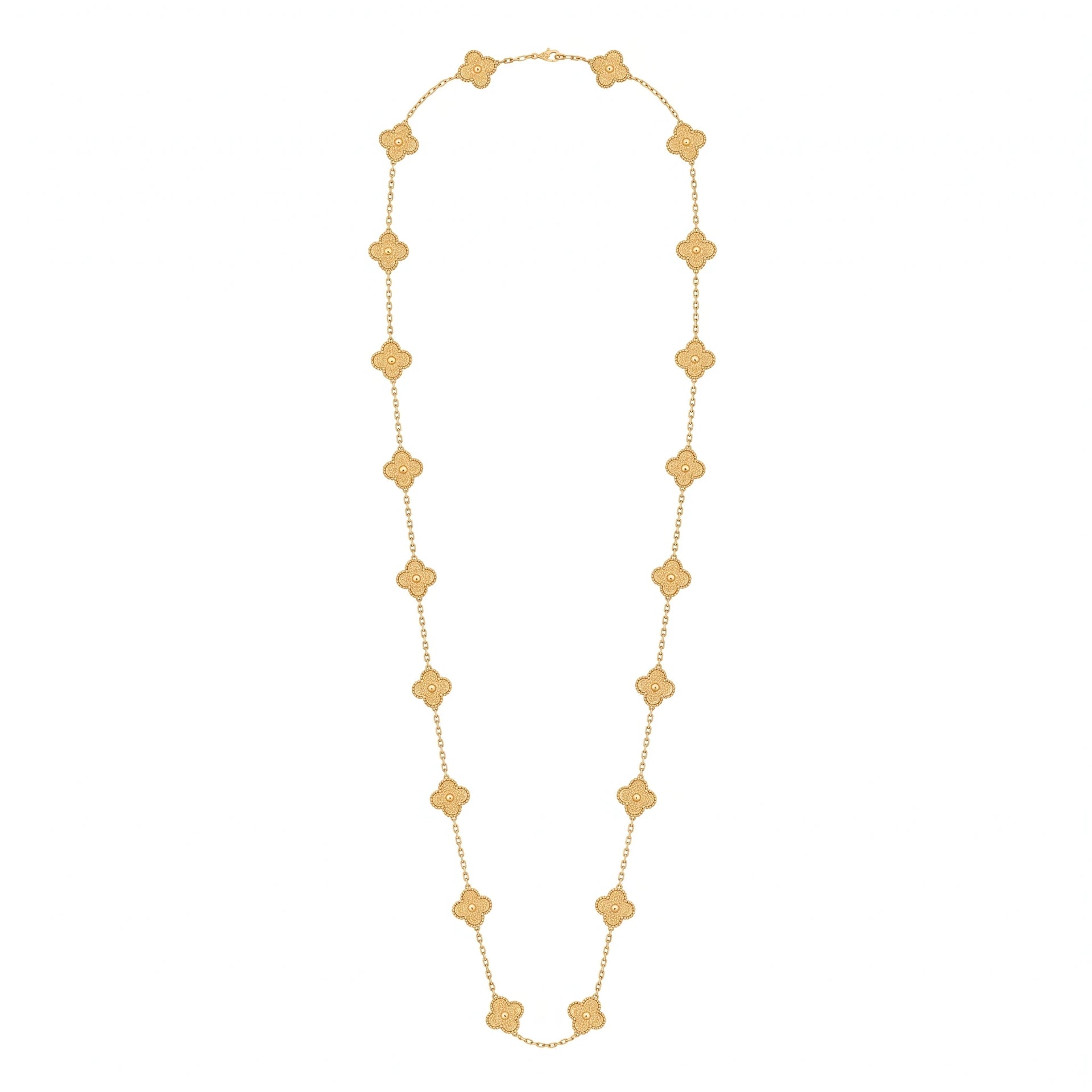 Van Cleef & Arpels Collier Alhambra Or jaune