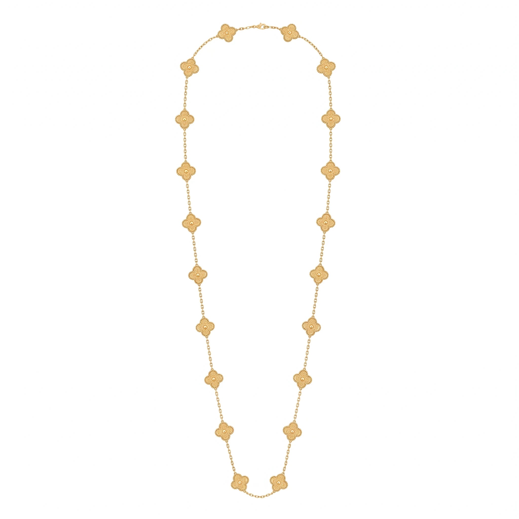 Van Cleef & Arpels Collier Alhambra Or jaune