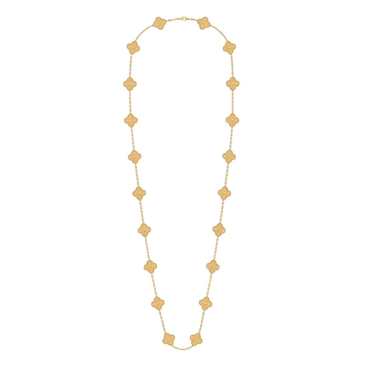 Van Cleef & Arpels Collier Alhambra Or jaune
