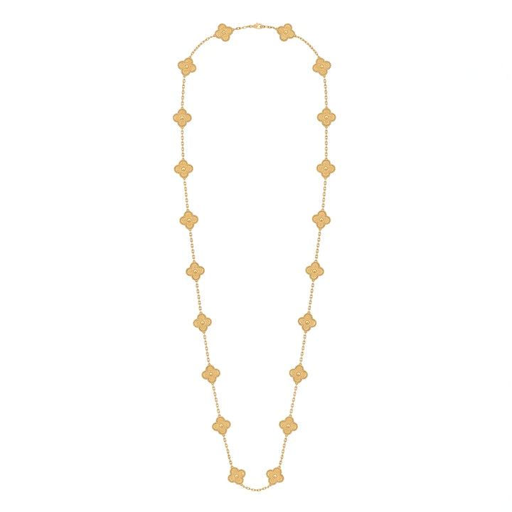 Van Cleef & Arpels Collier Alhambra Or jaune