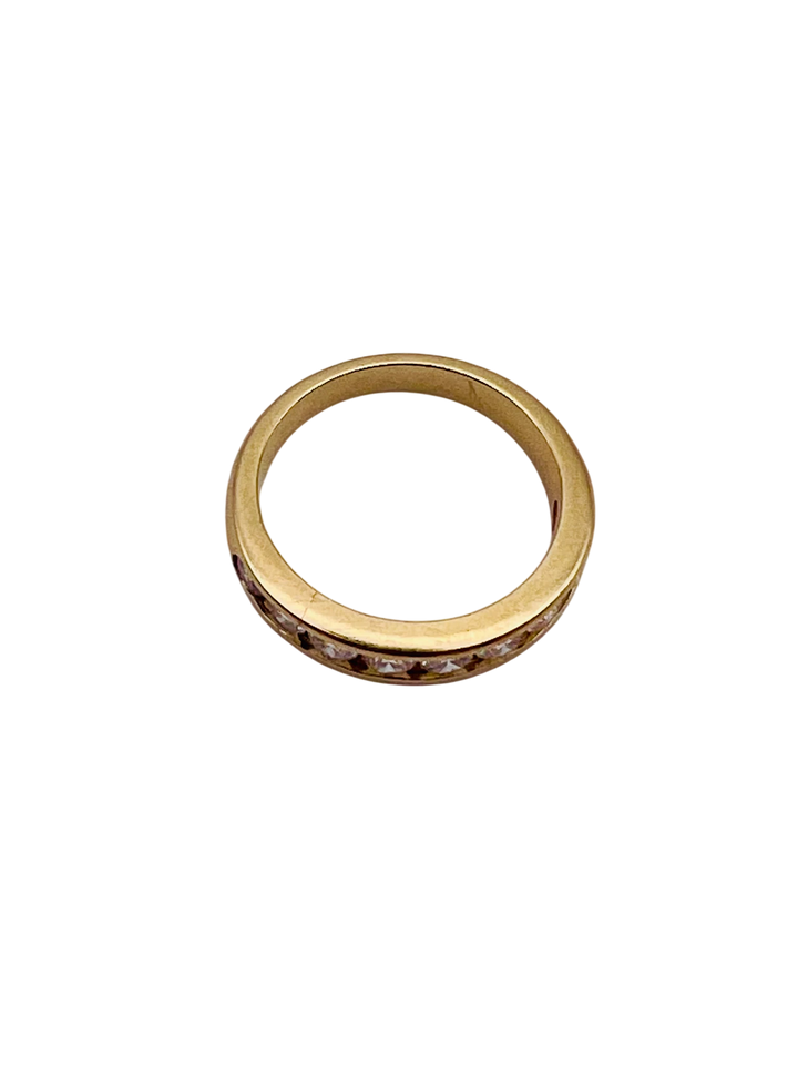 Bague Or jaune et Diamant