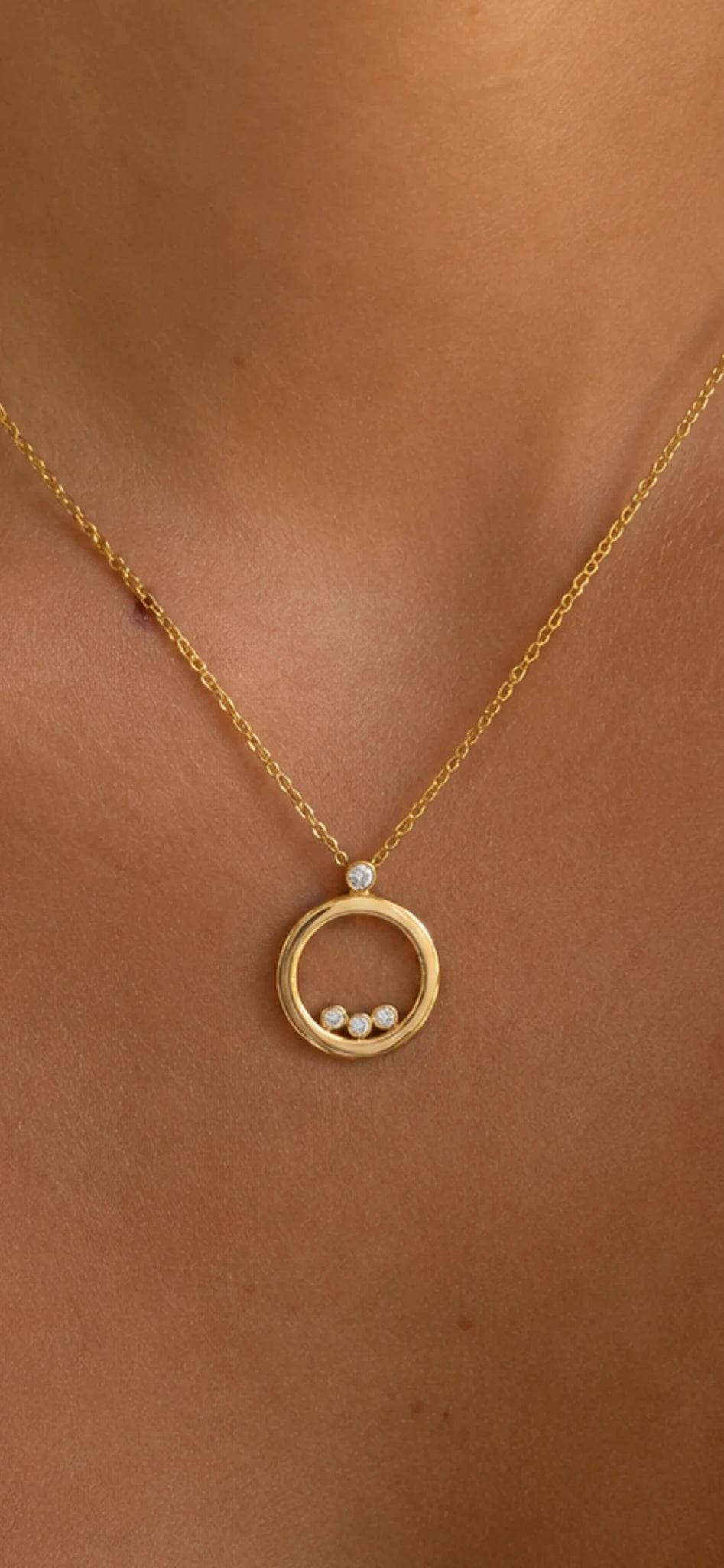 Chopard Collier Happy diamond or et Diamant