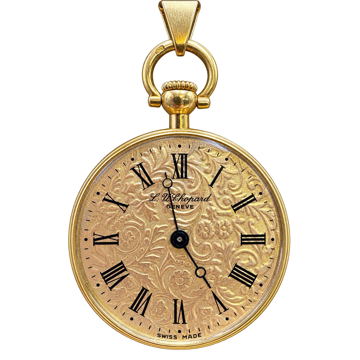 Chopard montre gousset Pendentif or