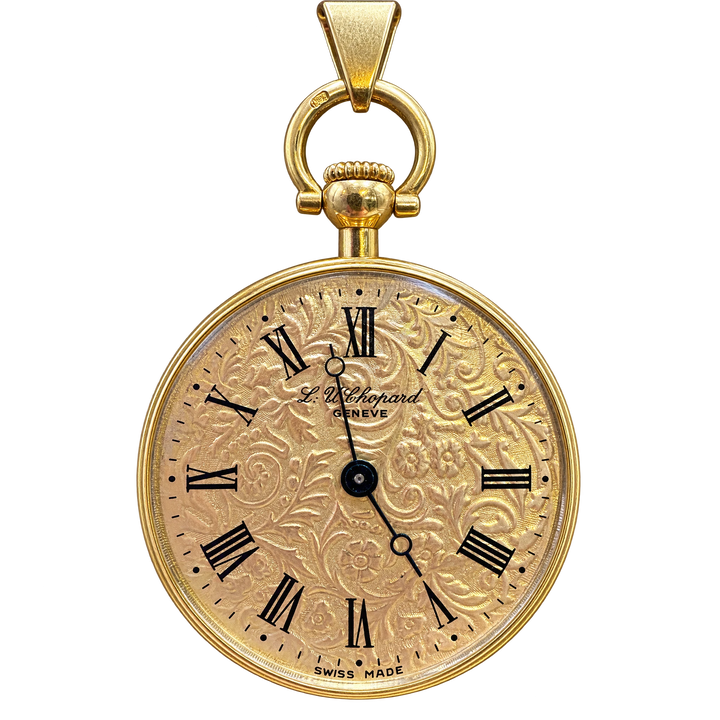Chopard montre gousset Pendentif or