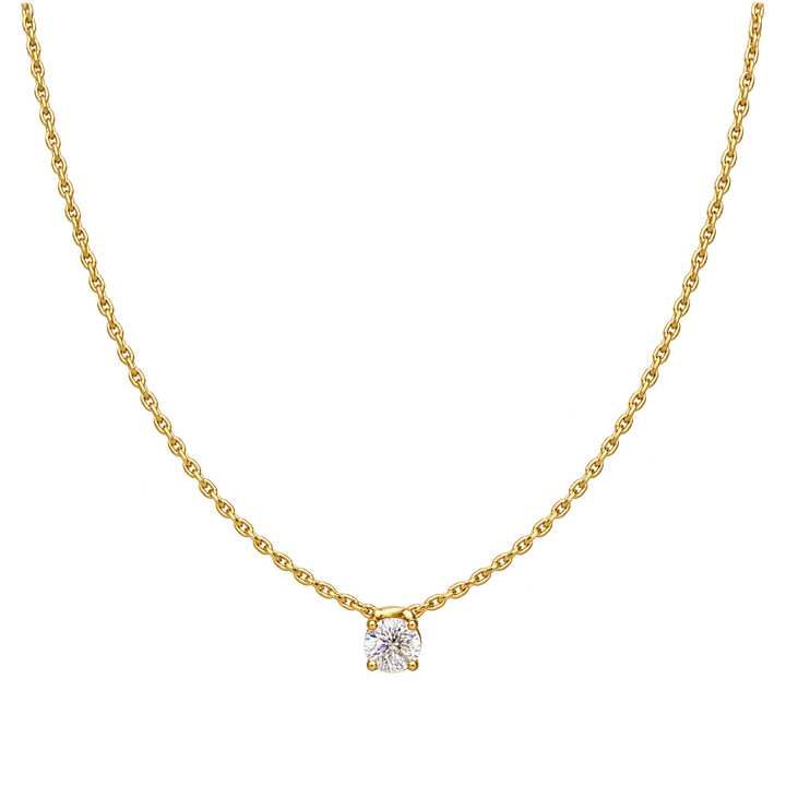 Collier or et Diamant