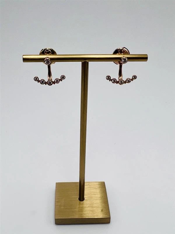 Cartier Boucles d'oreilles Or jaune et Diamant pavage