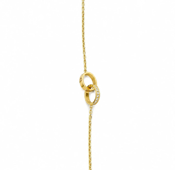 Cartier Bracelet Love Or jaune et Diamant pavage