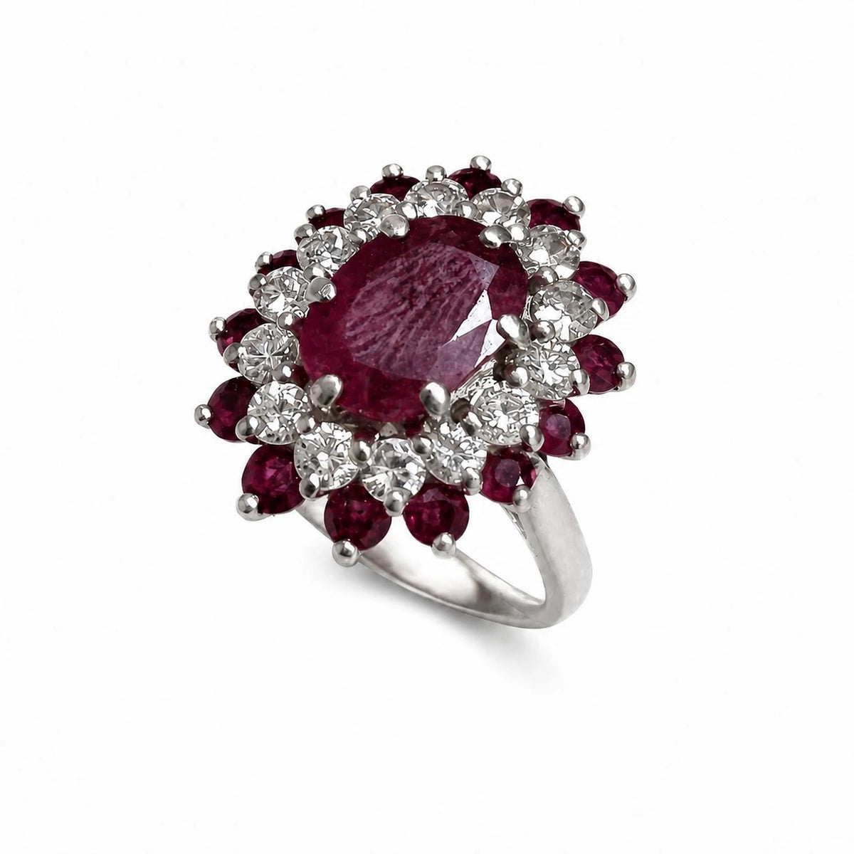 Bague or et Rubis