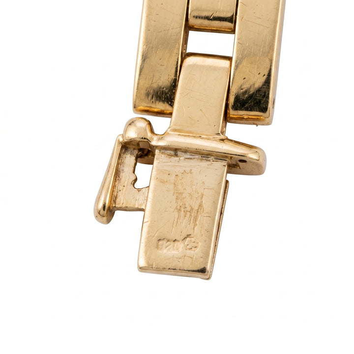 Cartier Bracelet Etrier Or jaune et Diamant