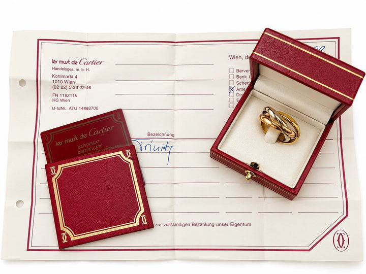 Cartier Bague Trinity or