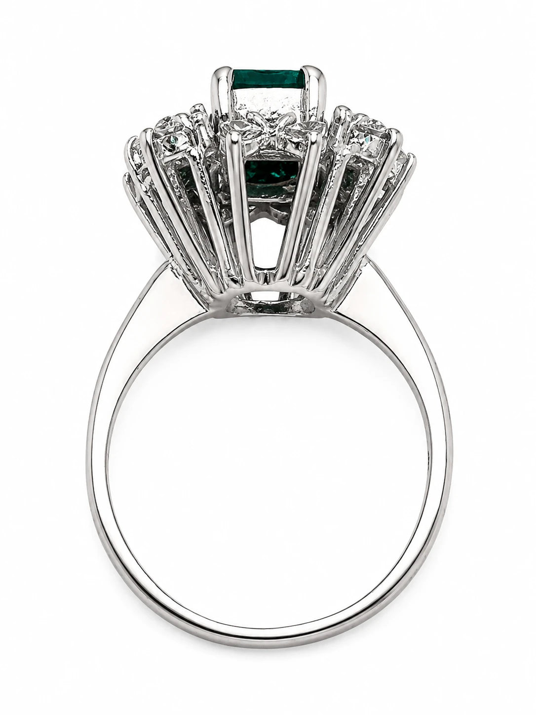 Bague or et Émeraude