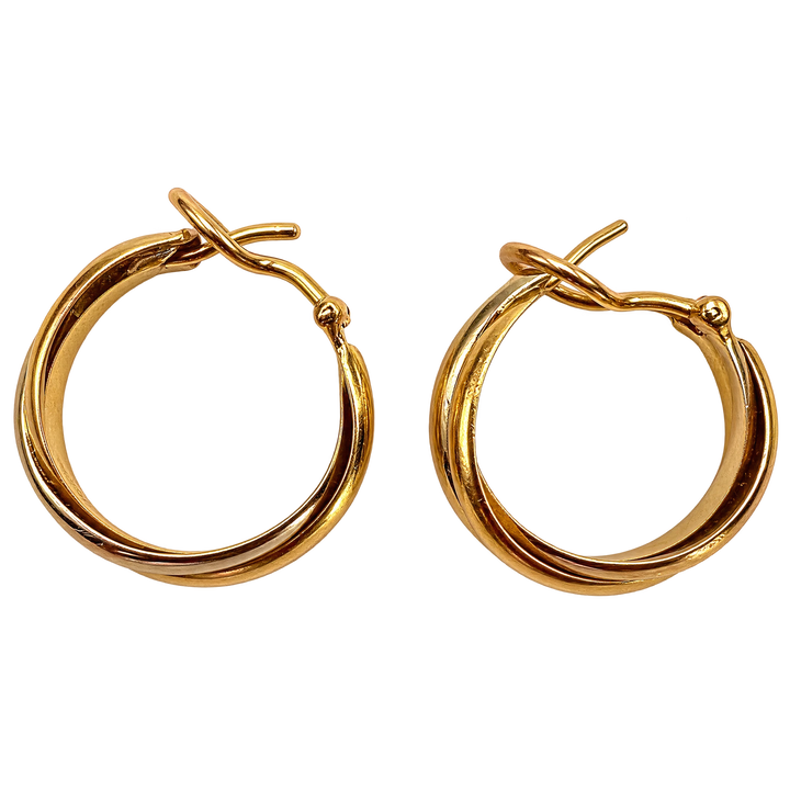 Cartier Boucles d'oreilles Trinity or