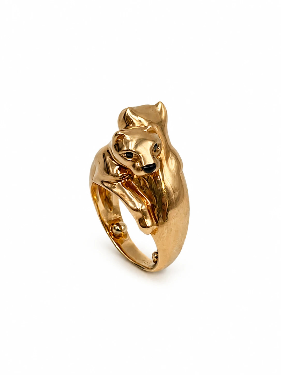 Cartier Bague Kozra Or jaune et Émeraude