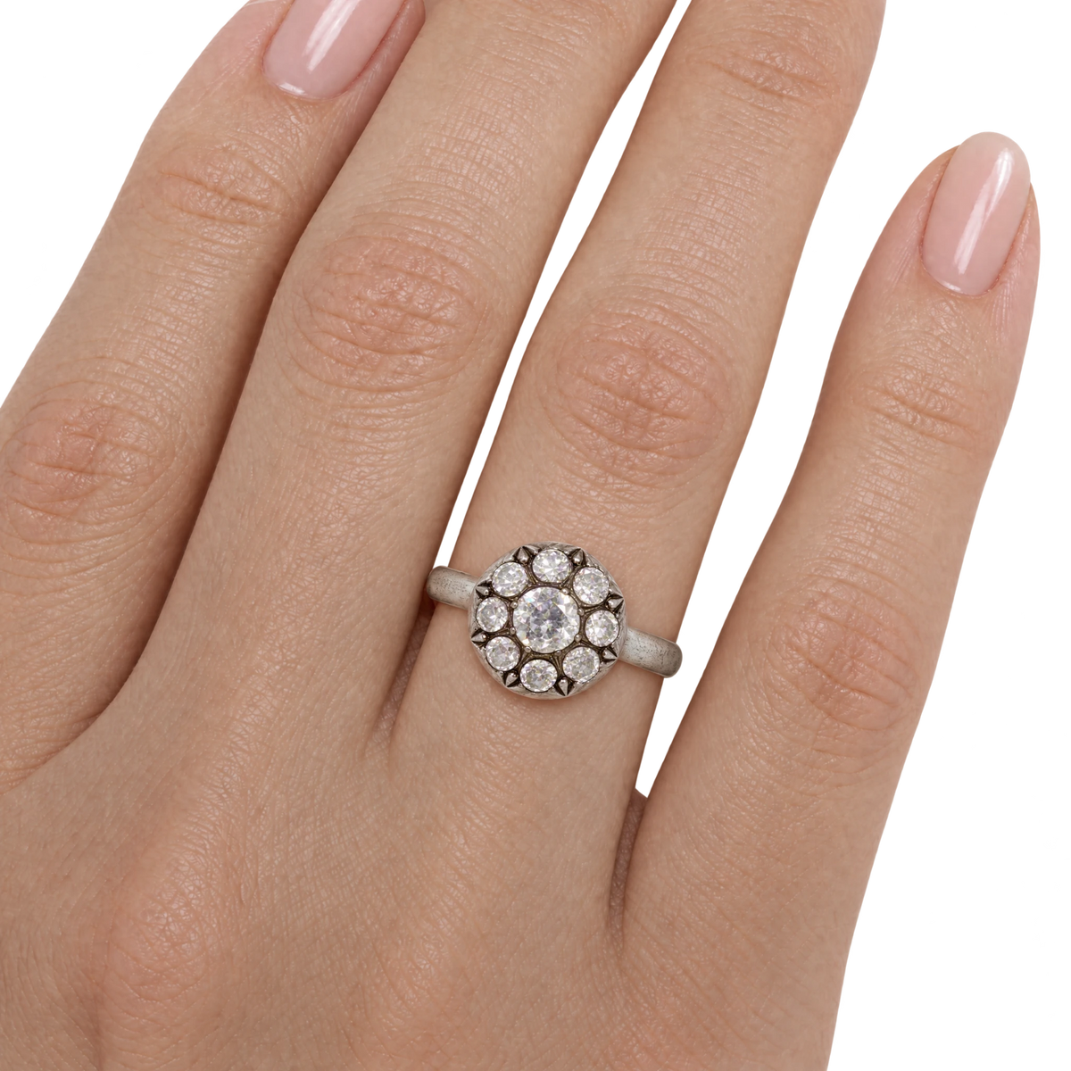 Bague platine et Diamant