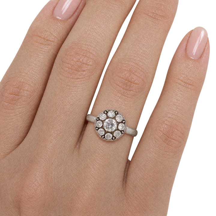 Bague platine et Diamant