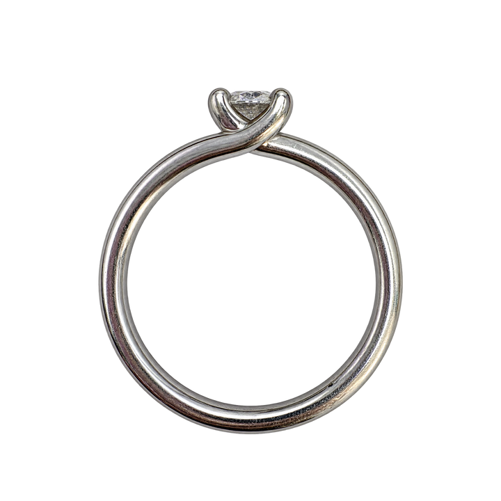Bague platine et Diamant