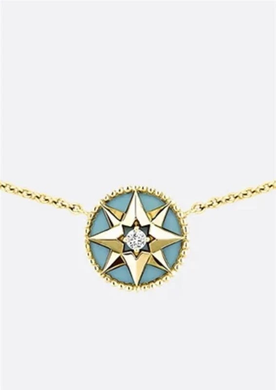 Dior Collier Rose des vents Or jaune et Diamant