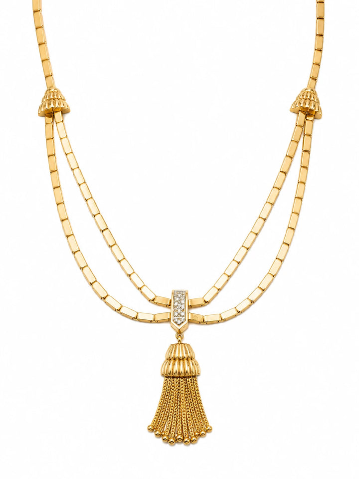 Collier or et Diamants