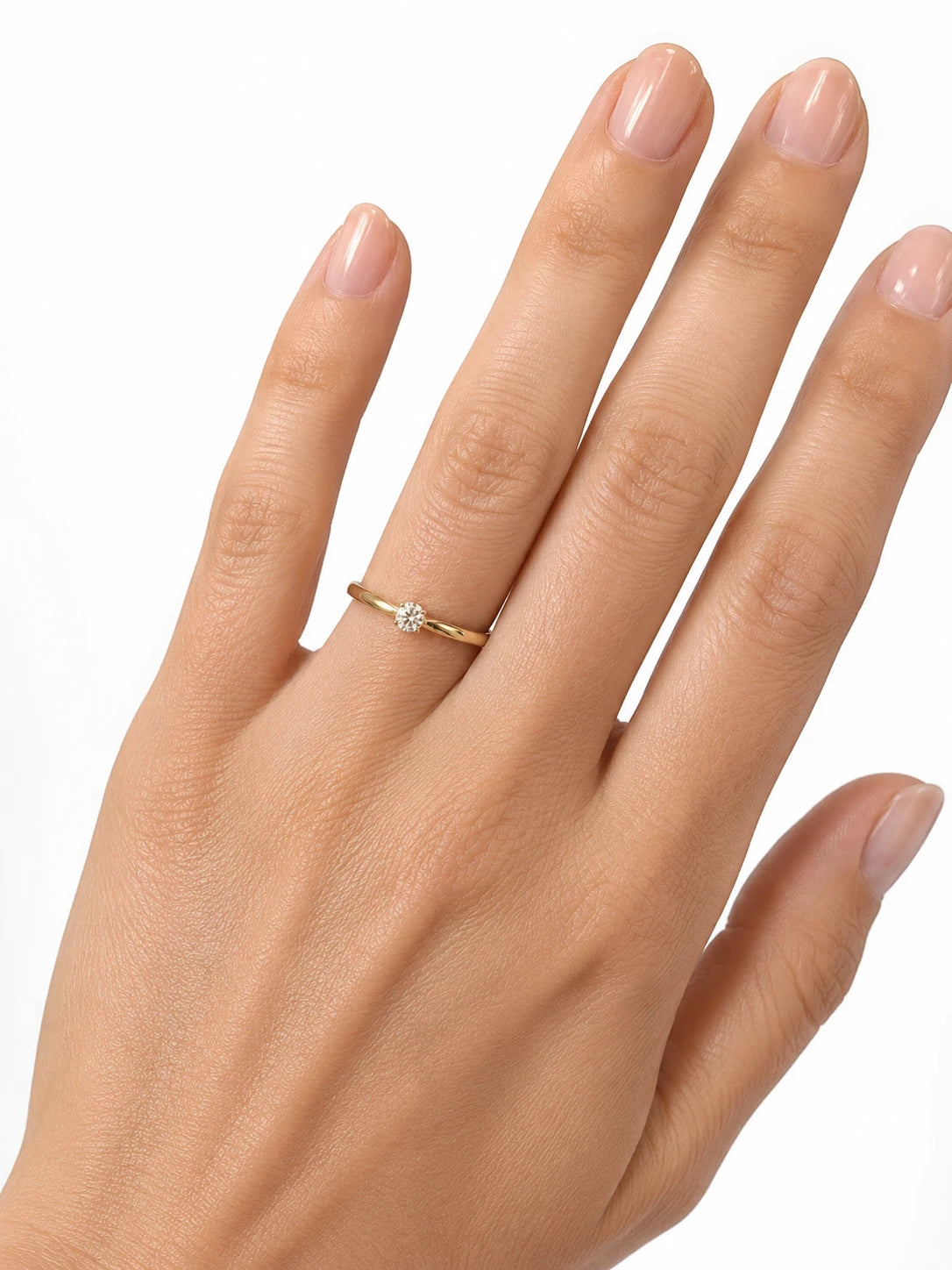 Bague or et Diamant