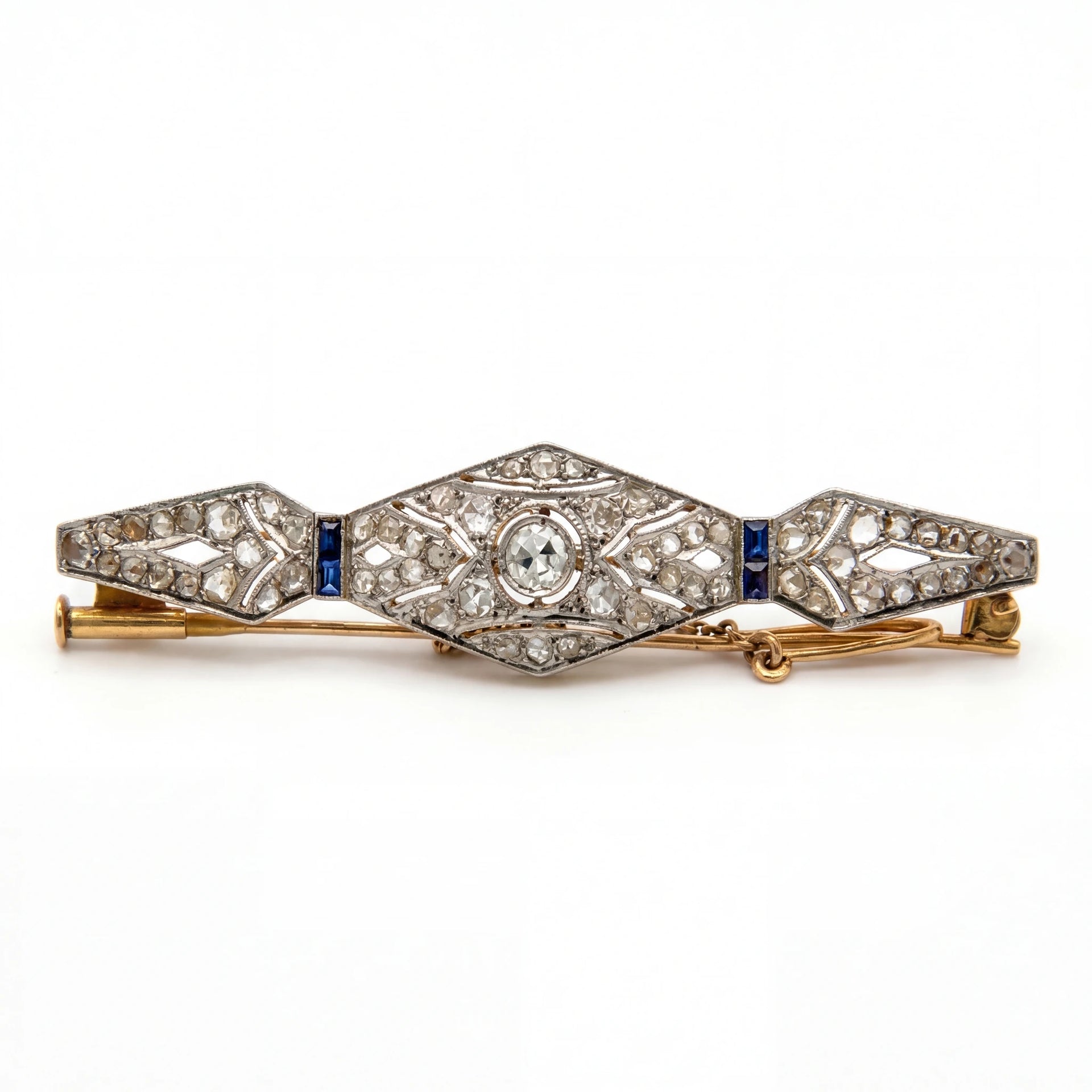 Broche or et Diamants