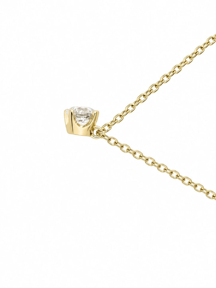 Collier or et Diamant