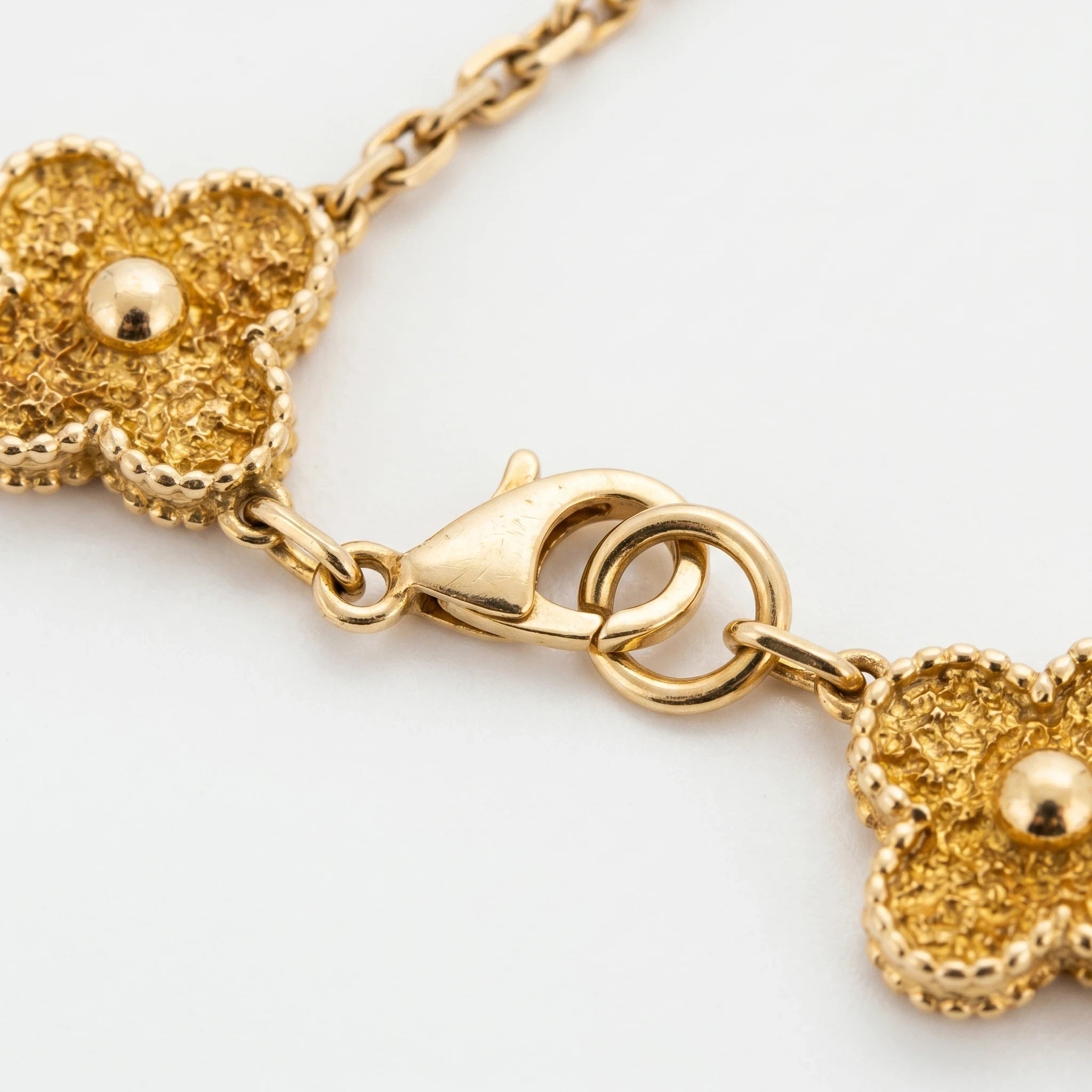 Van Cleef & Arpels Collier Alhambra Or jaune