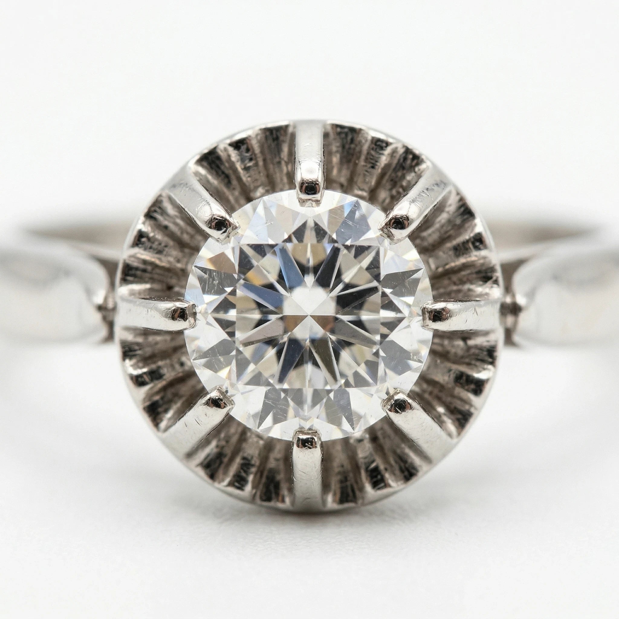 Bague Or blanc et Diamant