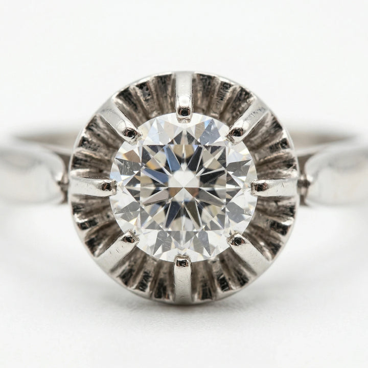 Bague Or blanc et Diamant