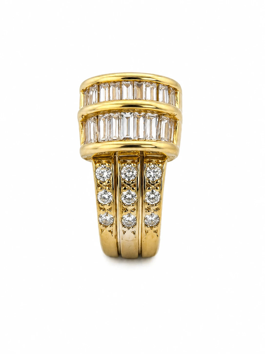 Bague or et Diamants