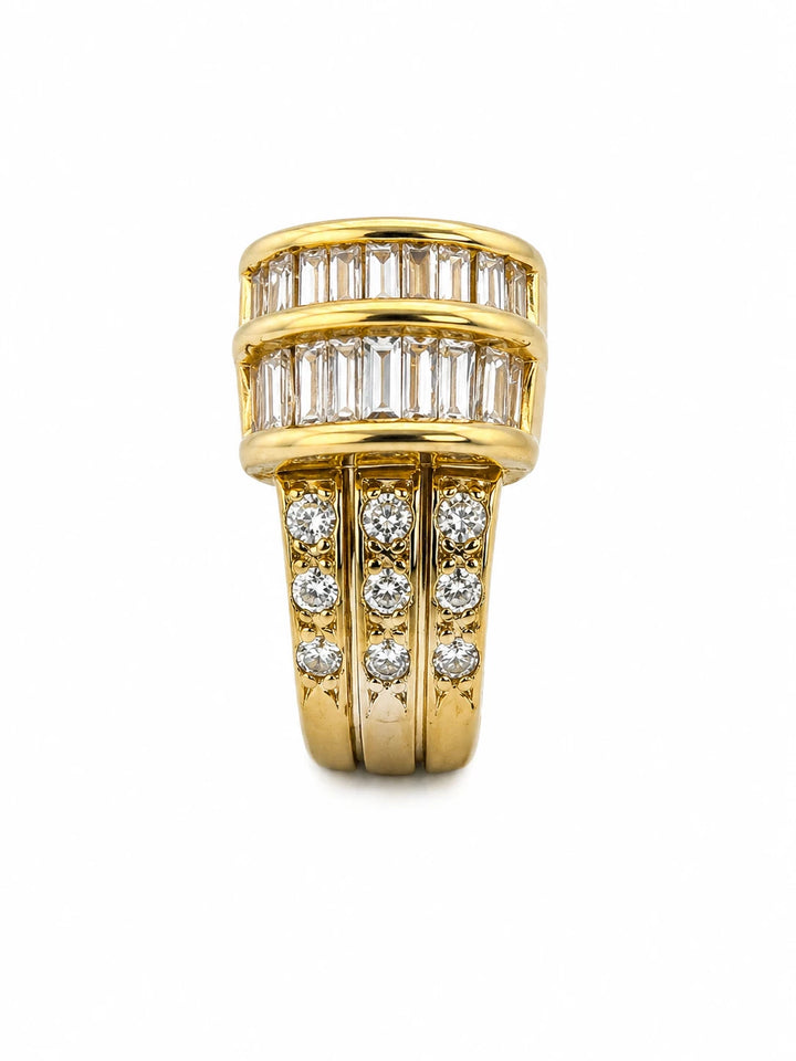 Bague or et Diamants